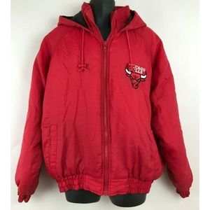 Vintage 90’s Chicago Bulls NBA Hooded Jacket sz L